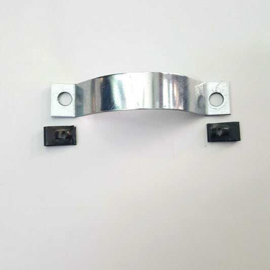 STAFFA 15/DECIMI ZINCATA + PIASTRINE  X NASELLO SCUDO VESPA 50 SPECIAL 90 - 125