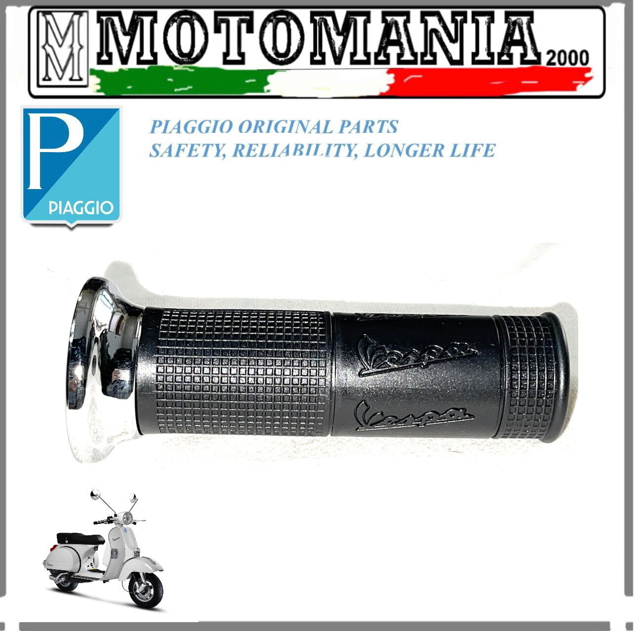 ORIGINAL PIAGGIO RIGHT KNOB FOR VESPA PX ALL MODELS