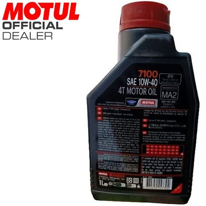 104091  OLIO MOTORE MOTUL  7100 10W40 4T - 1L  *