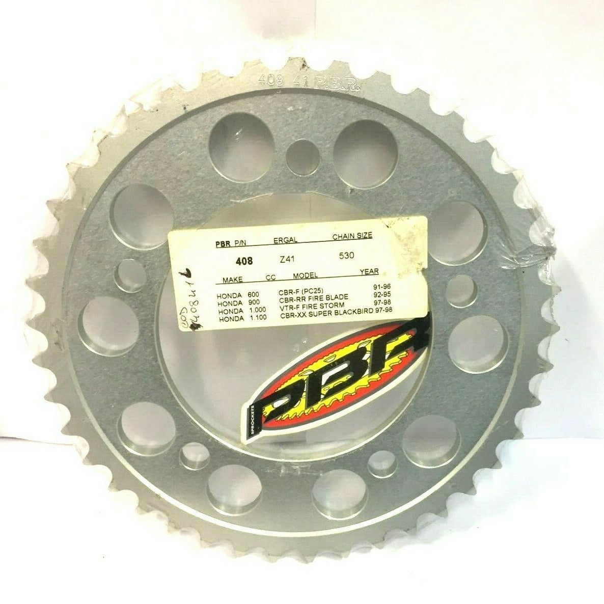 40841 ERGAL CROWN PBR HONDA VTR-F 1000 FIRE STORM STEP 530 1992-1995