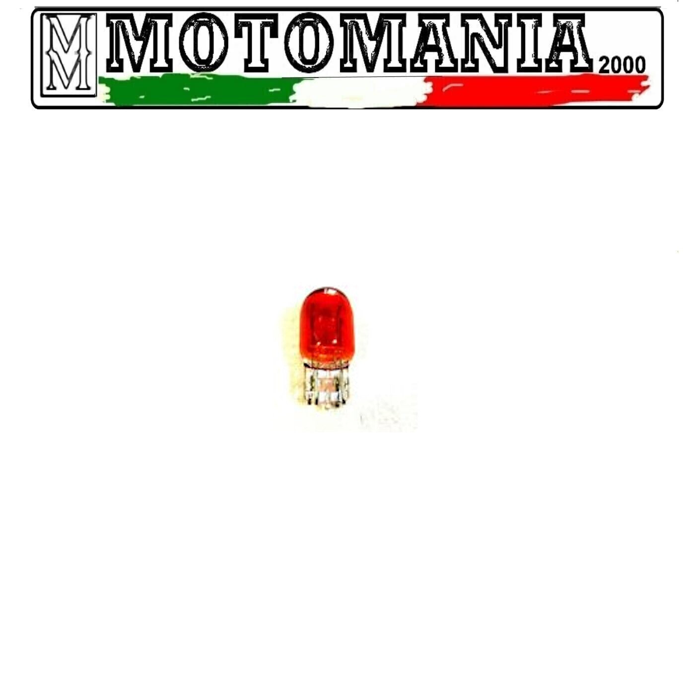 SGR 201764 ALL GLASS BULB 12V-5/21W T20 ORANGE *