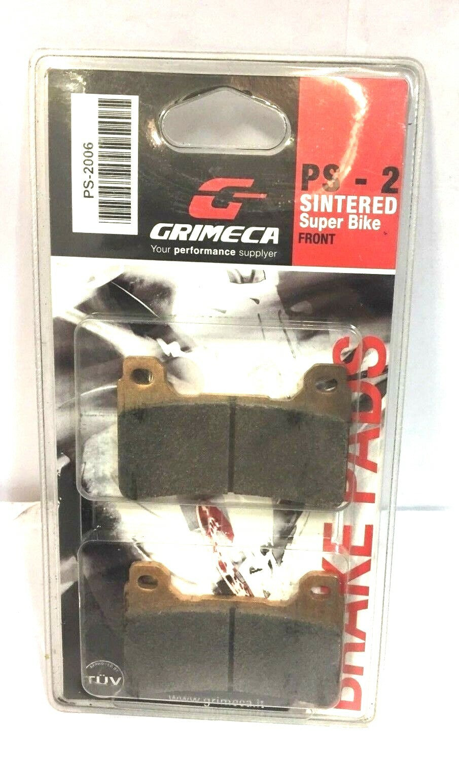 PS-2006 CP FRONT BRAKE PADS GRIMECA HONDA CBR RR 600 1000 -04-16