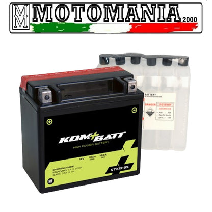 BATTERIA KOMBATT MF KTX12-BS  PER PIAGGIO LIBERTY 4T 150 2008  *