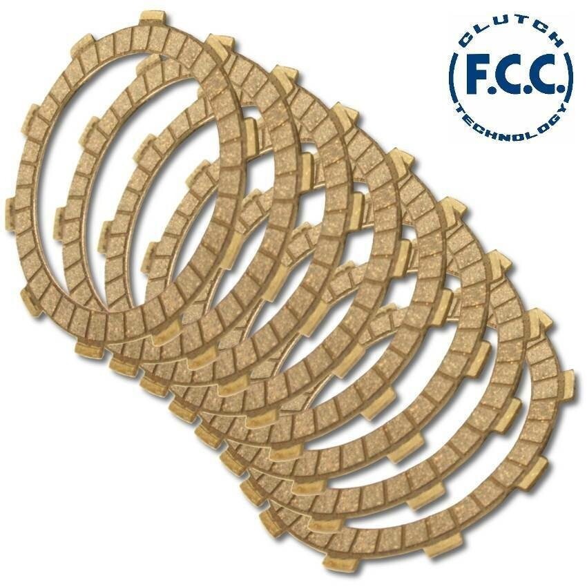 KIT 8 CLUTCH DISCS CRANKSETS FCC YAMAHA 400 WR 98/00 - YZ F 400 98/99*