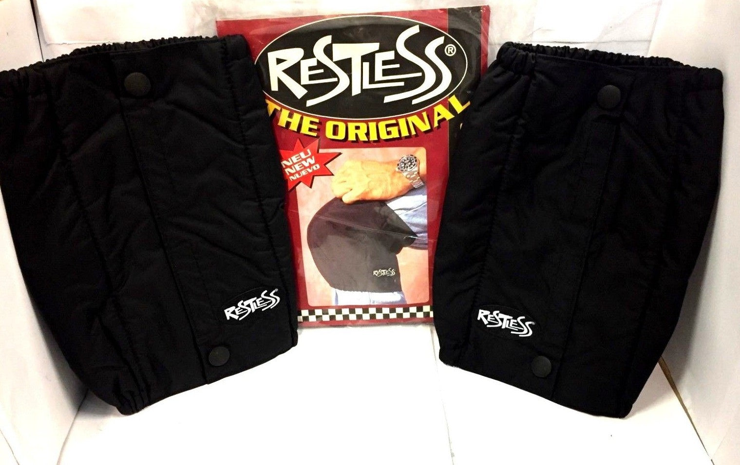 COPPIA GINOCCHIERE RESTLESS INTERNO IN PILE / TAGLIE M-L