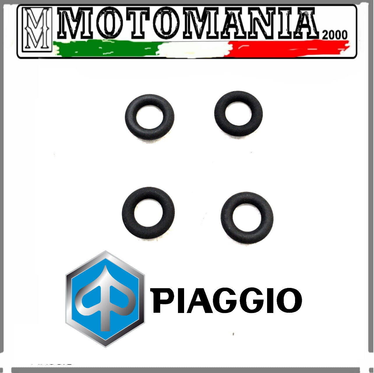 KIT 4 ANELLI O.RING PER BASE CILINDRO ORIGINALE PIAGGIO BEVERLY 125-200-250