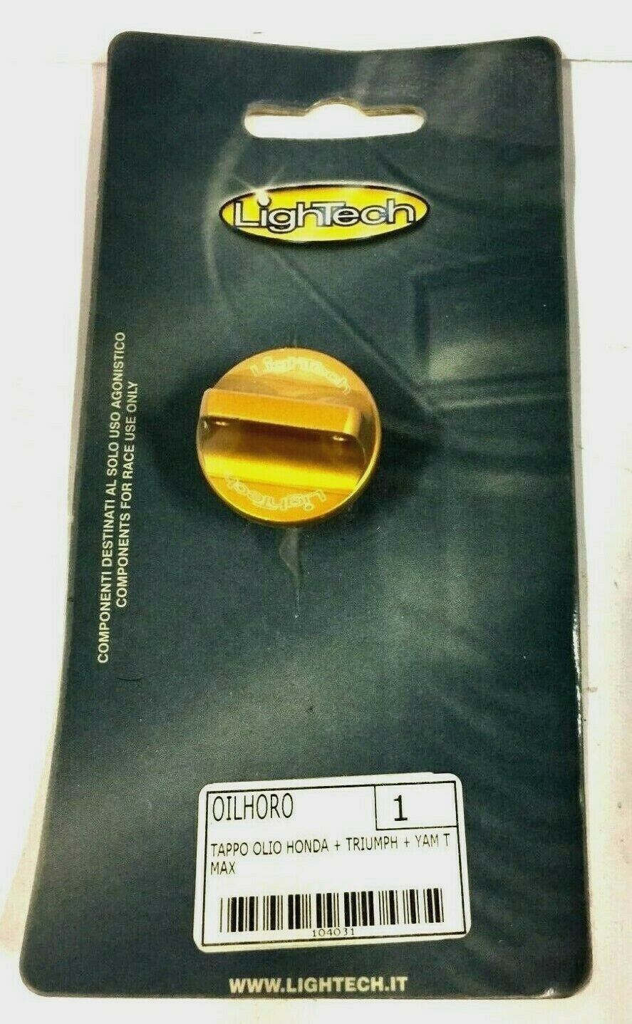 OILHORO OIL CAP IN ERGAL LIGHTECH HONDA -TRIUMPH-YAMAHA T-MAX 500