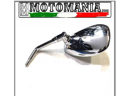 CHROME PLATED ENAMELLED REARVIEW MIRROR HOMOLOGATED FOR PIAGGIO BEVERLY CRUIS...