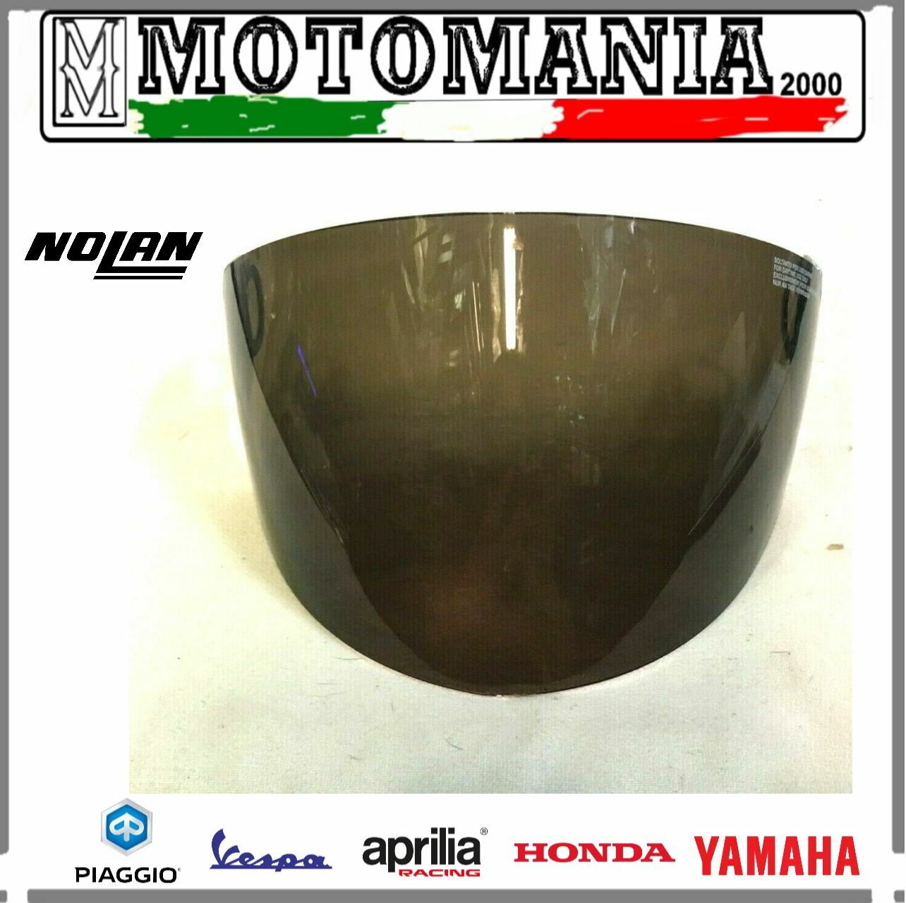 LONG HELMET VISOR N/30 N/31 NOLAN SMOKE' *