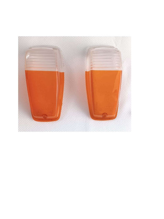 COPPIA FRECCE VESPA APE FARO BASSO AC 3 AC 4 DELLA LEART