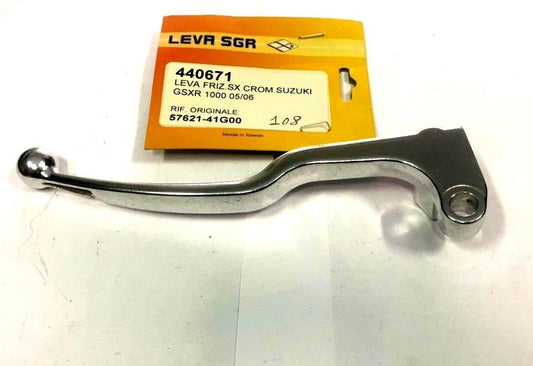 SGR 440671 CLUTCH LEVER LEFT CHROME SUZUKI GSXR 1000 YEAR 2005-2011