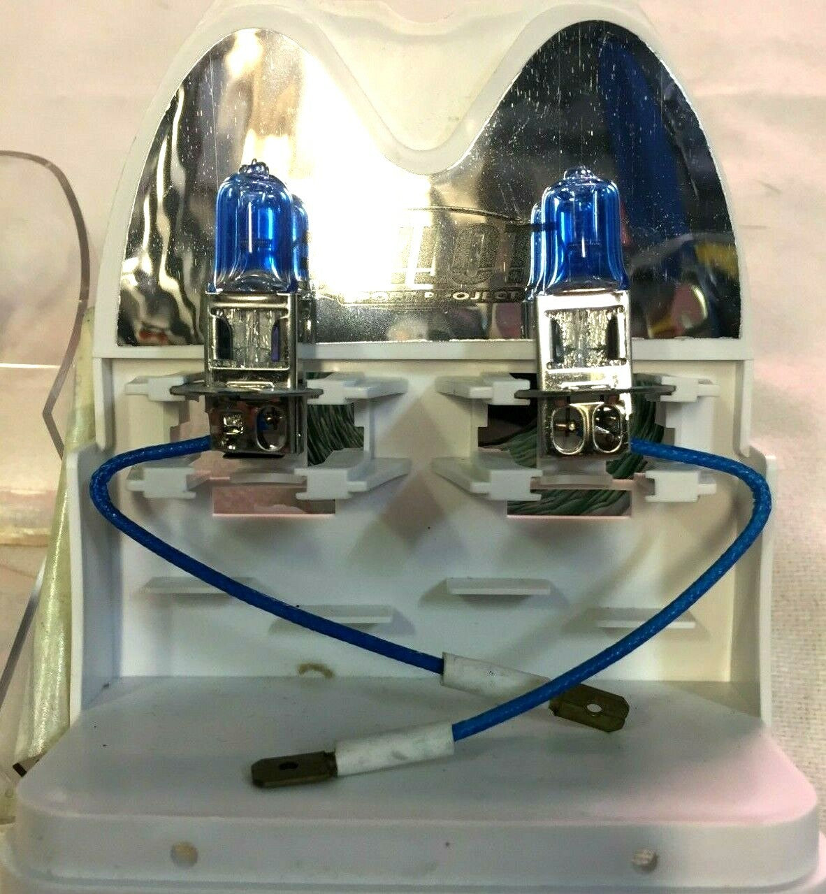 CP LAMPADE H3 55W PILOT ALOGENA BLU  PER MOTO SCOOTER 12V55W