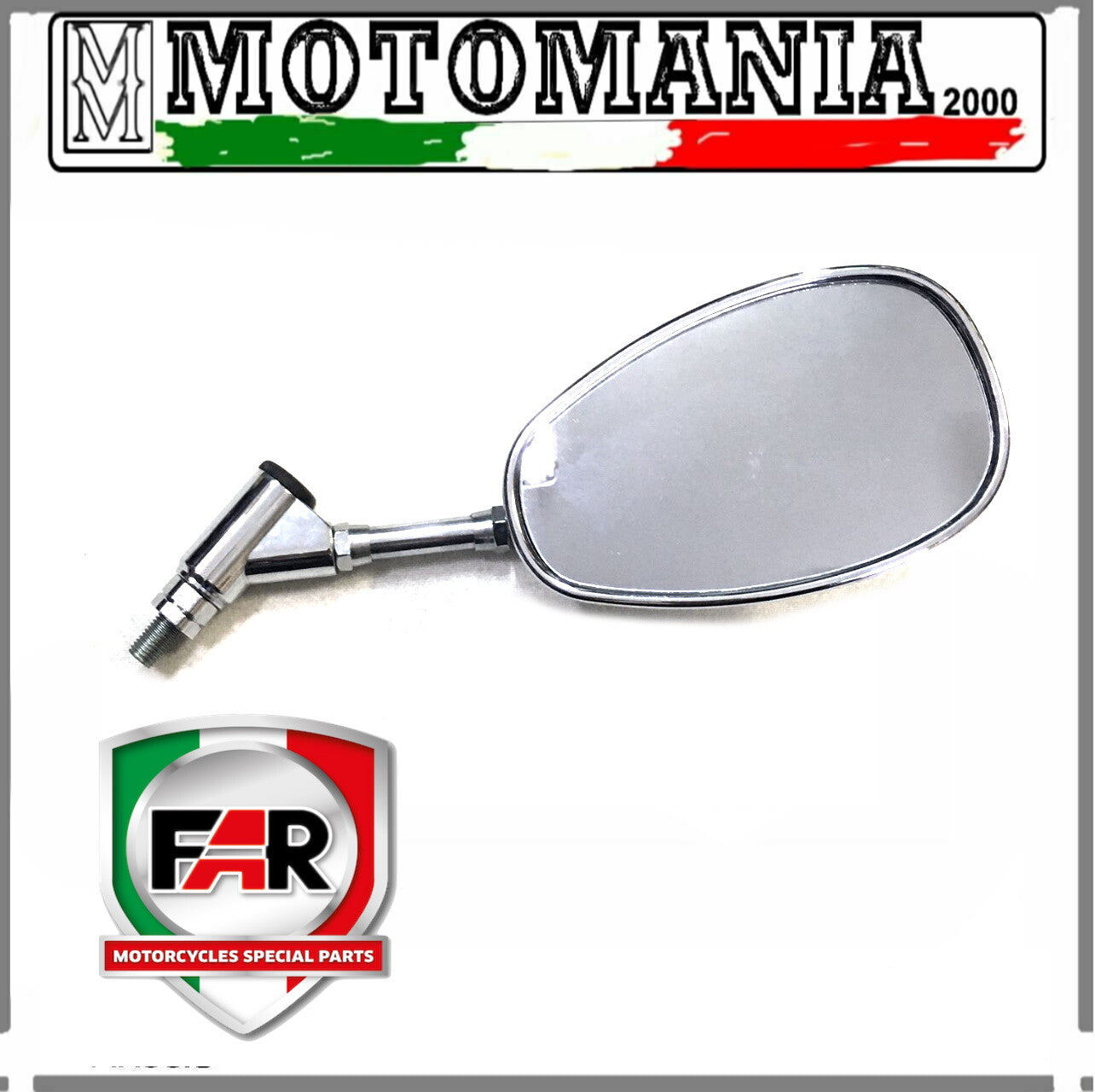 CHROME RIGHT REARVIEW MIRROR FOR GSR 600 GLADIUS