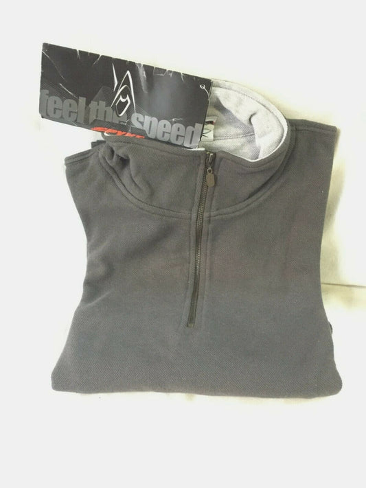 151906 FELPA CON ZIP COLORE GRIGIO TG.L SPYKE