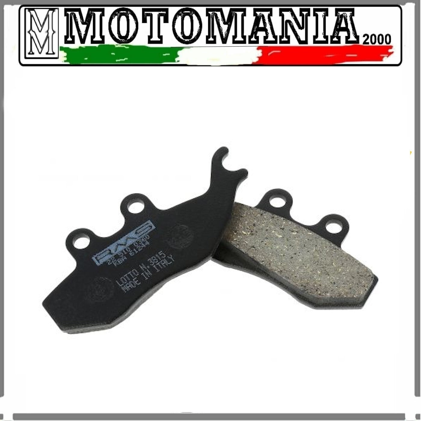 PASTIGLIE FRENO ORGANICHE APRILIA/BENELLI/GILERA/YAMAHA/PIAGGIO/PEUGEOT/MALAGUTI