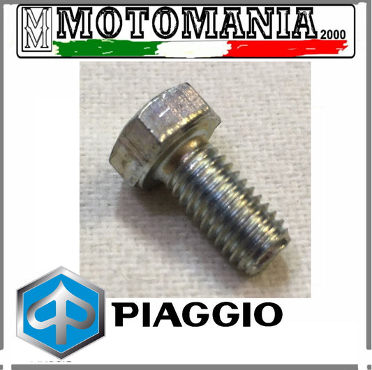 VITE TESTA ESAGONALE FILETTATA M8X16 ORIGINALE PIAGGIO 031116 *