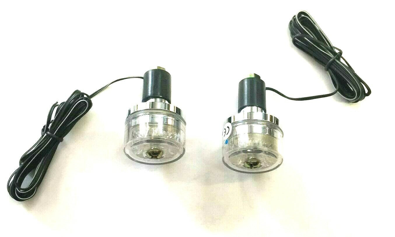 CP ALUMINUM ALLOY STEERING BALANCERS WITH BLUE LED ILLUMINATED TERMINAL