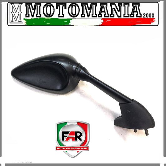 BLACK RIGHT REARVIEW MIRROR FOR YAMAHA R6-YZ7 2000-2006
