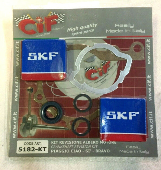 KIT REVISIONE ALBERO MOTORE PIAGGIO CIAO-SI-BRAVO