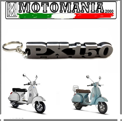 Soft Rubber Keychain for Piaggio Vespa PX 150