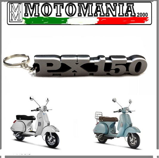 Soft Rubber Keychain for Piaggio Vespa PX 150