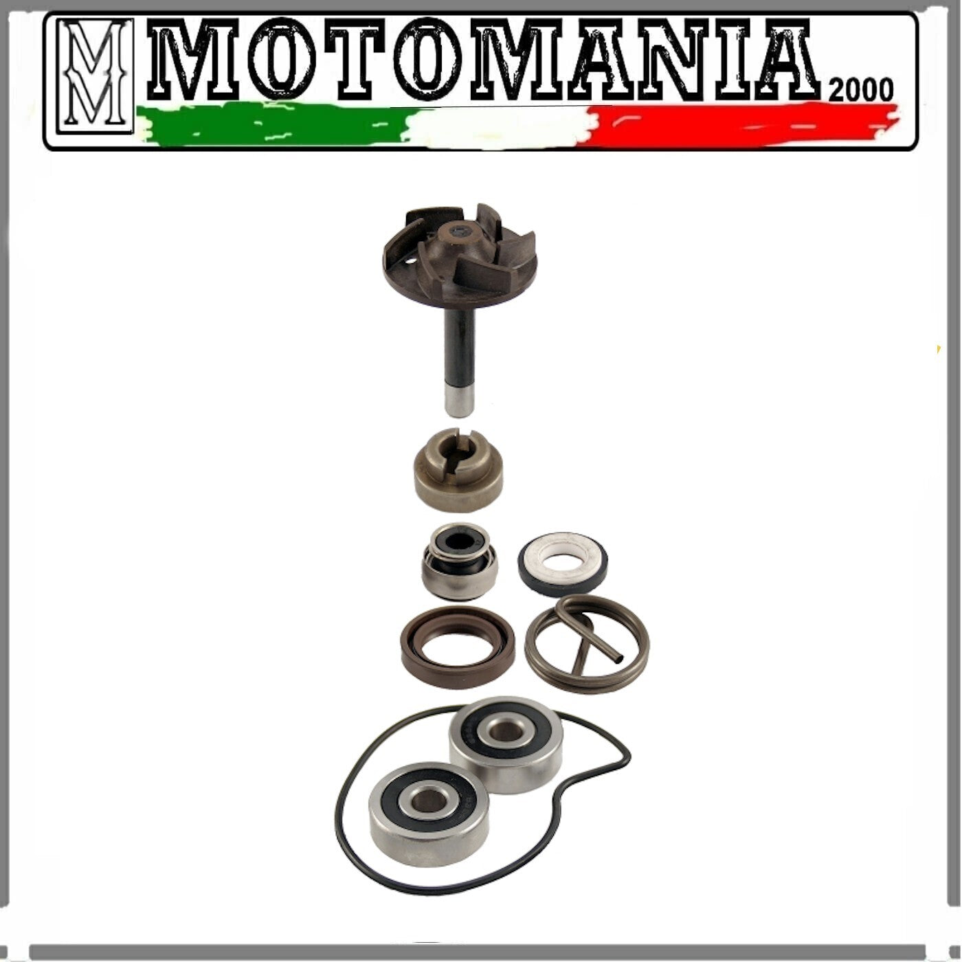 KIT REVISIONE POMPA ACQUA PIAGGIO BEVERLY 250 2004/2005 E APRILIA SCARABEO 250