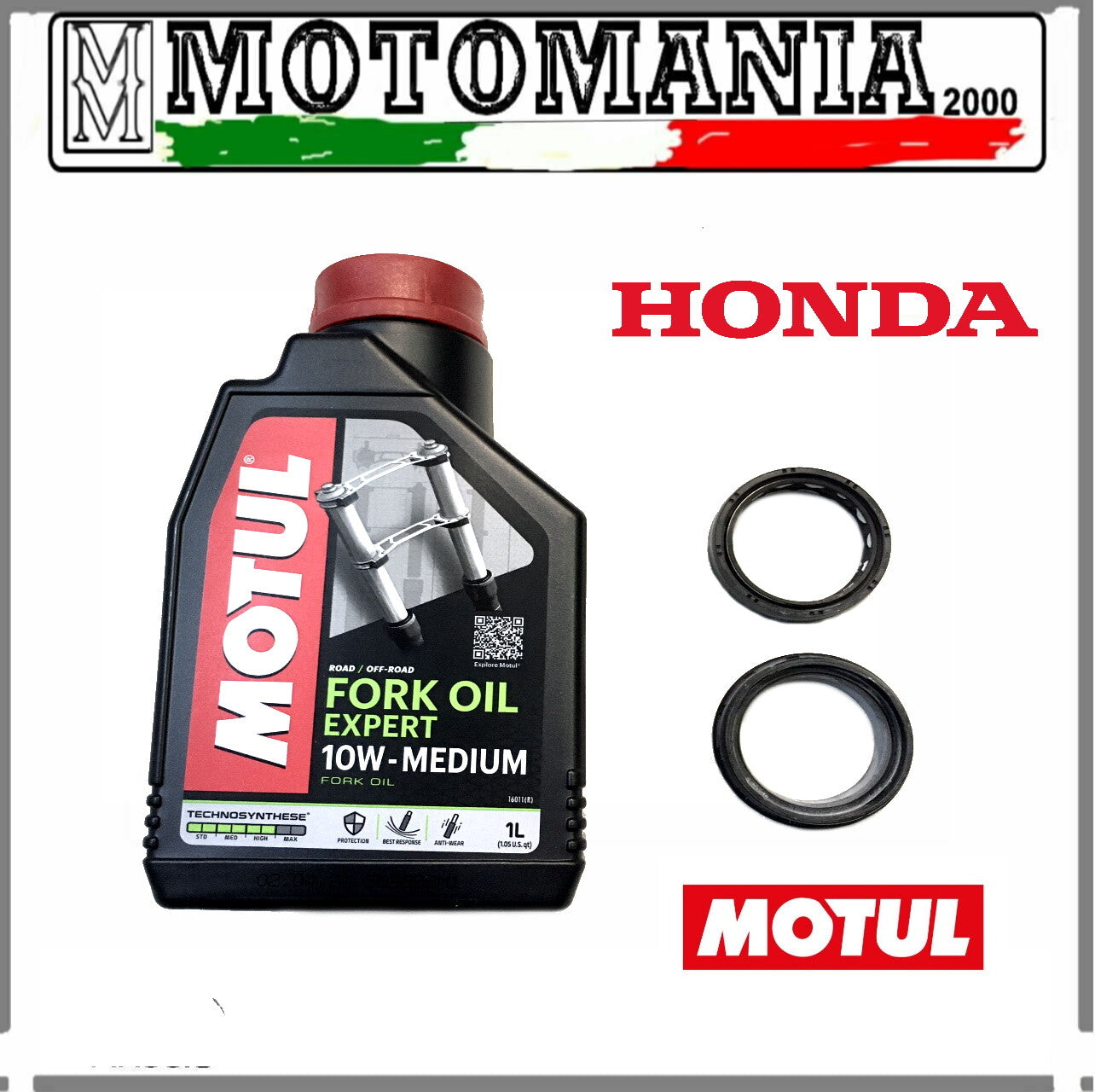 MOTUL HONDA CBR 600GL 1800 ST 1300 10W FORK OIL AND DUST COVER KIT*