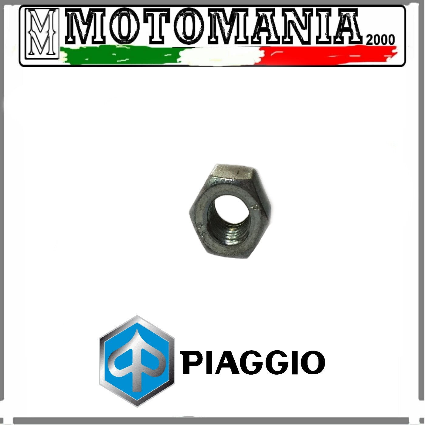 DADO ALBERO MOTORE FISSAGGIO VARIATORE FRIZIONE ORIGINALE PIAGGIO BEVERLY 125  *