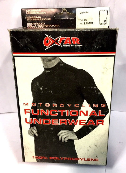 L25105 CANOTTA TG.M COLORE BLU OXTAR