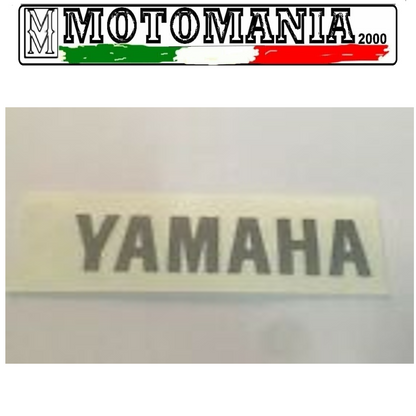 YAMAHA STICKER WRITING WIDTH 6.5 CM HEIGHT 1.7 CM GRAY COLOR