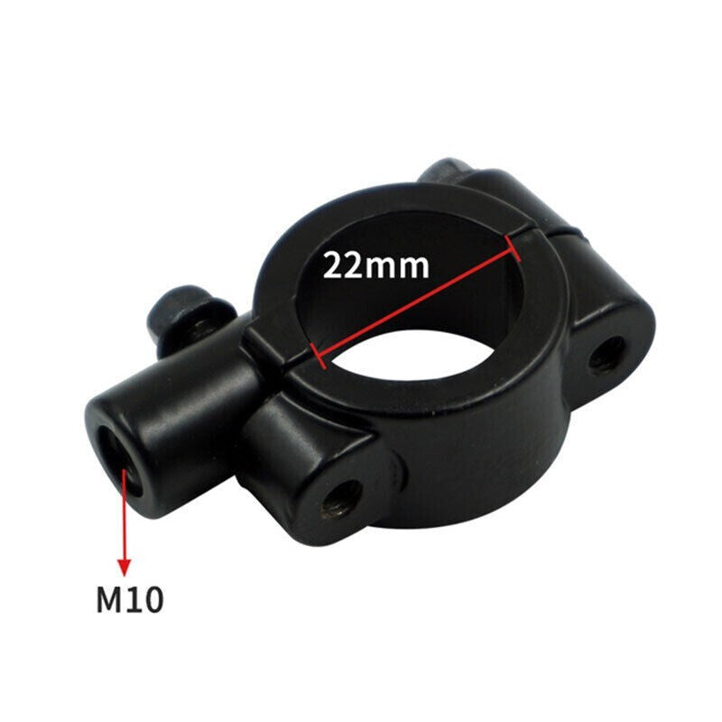 CP DI SUPPORTI UNIVERSALI PER SPECCHIETTI RETROVISORI COMPLETI DI ADATTATORE *