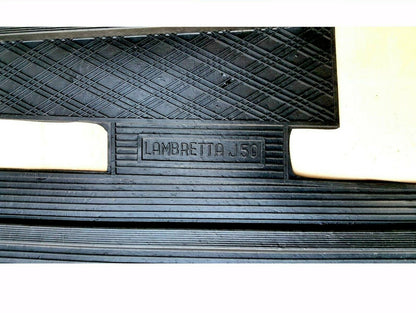 Lambretta J 50 Innocents Carpet Mat, BLACK