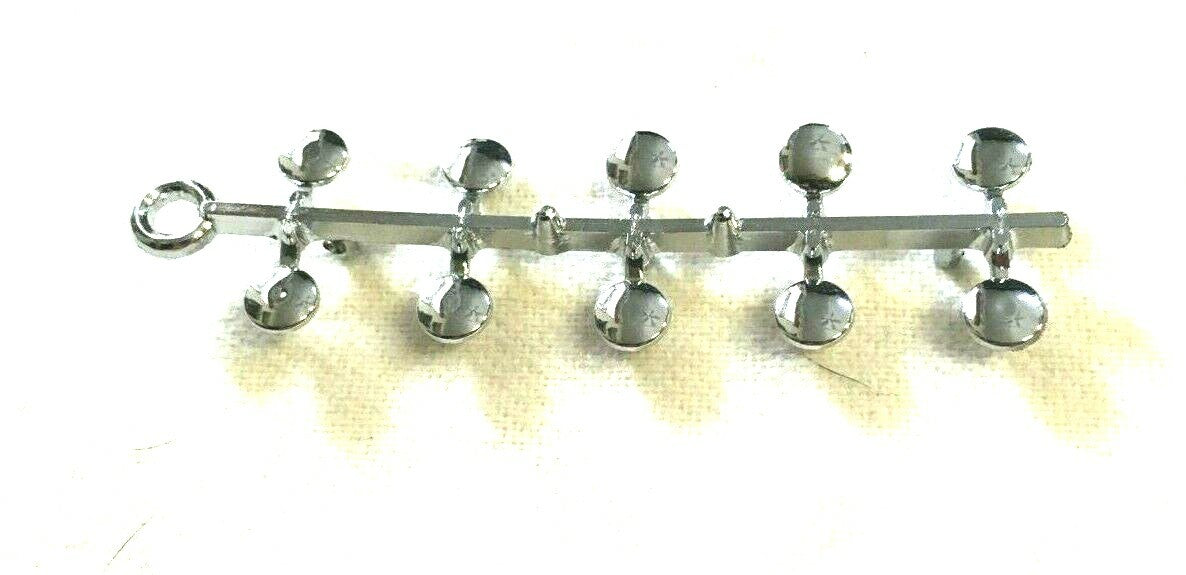 CHROME CAPS KIT PIN HEAD CLOSURE MM.5