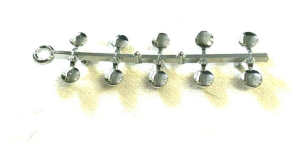 CHROME CAPS KIT PIN HEAD CLOSURE MM.5