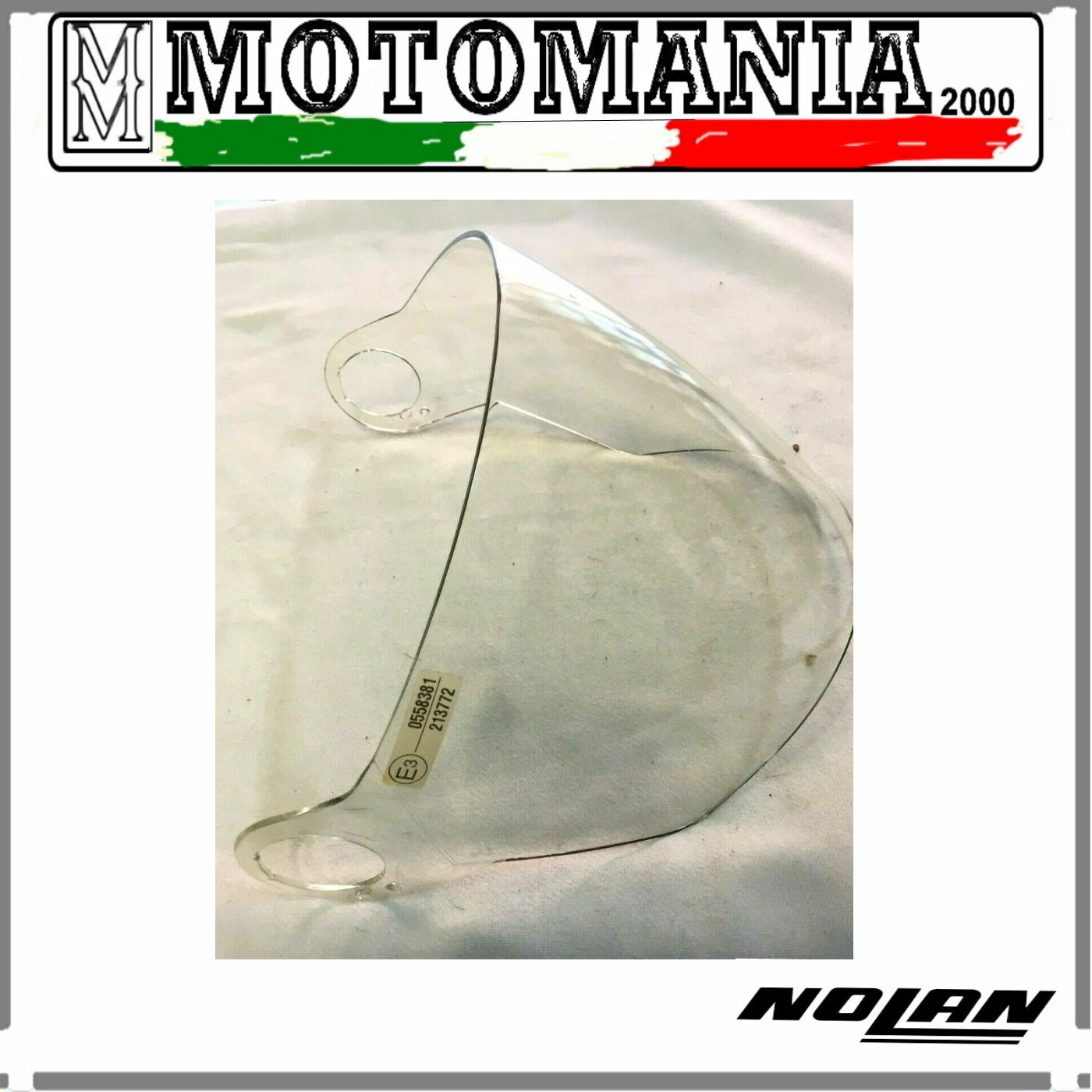 NOLAN VISIERA TRASPARENTE LUNGA PER CASCO NOLAN N41