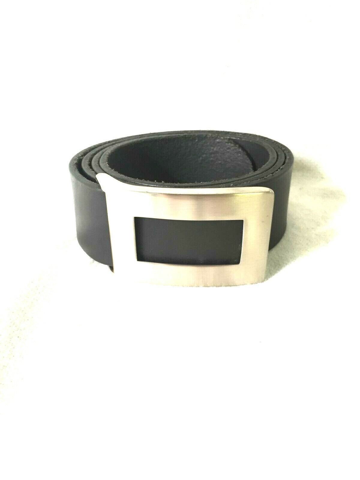 BLACK LEATHER HERO STRAP LENGTH 85CM. 3365-80