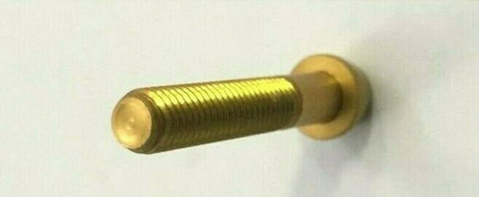 VITE TESTA SVASATA PER CARENA MOTO  6X35 ORO IN ERGAL *