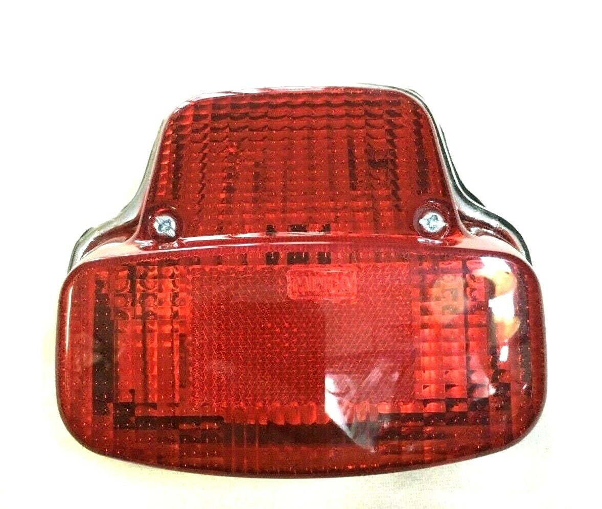 CHROME METAL TAILLIGHT VESPA 125 SUPER -GT-RALLY 180
