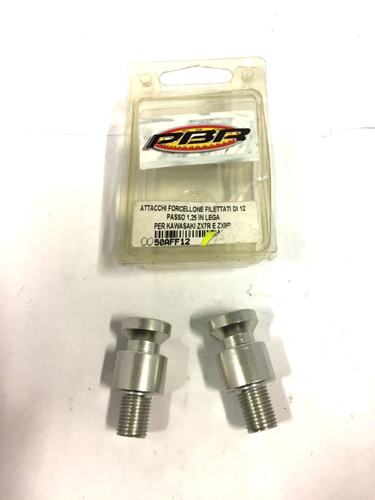 50AFF12 ATTACCHI FORCELLONE FILETTATI DI 12 PASSO 1,25 IN LEGA PBR KAWASAKI ZX7R
