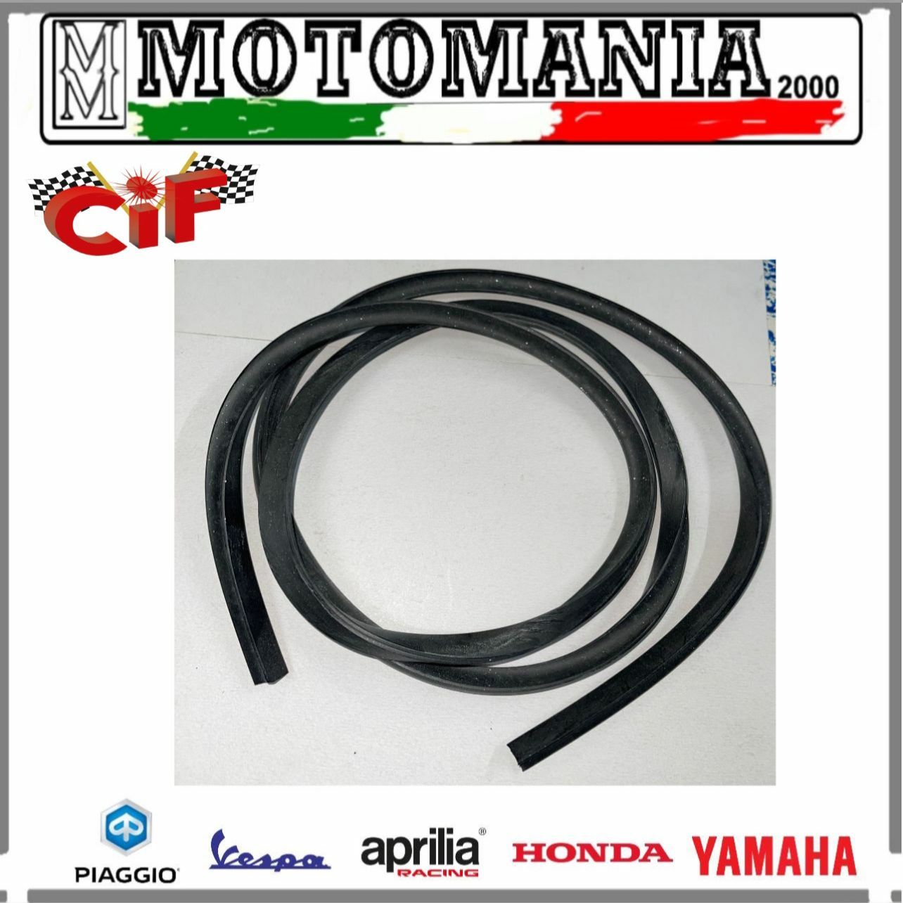 PROFILO IN GOMMA PER BAULETTO PIAGGIO VESPA PX - PE