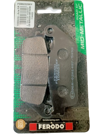 COPPIA PASTIGLIE FRENO ANT. E POST.  HONDA SH 125 150 13/24 SH 300 350 *