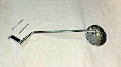 SPECCHIETTO SINISTRO SX COMPLETO DI ATTACCO PER LAMBRETTA LI 2^ 3^ SERIE