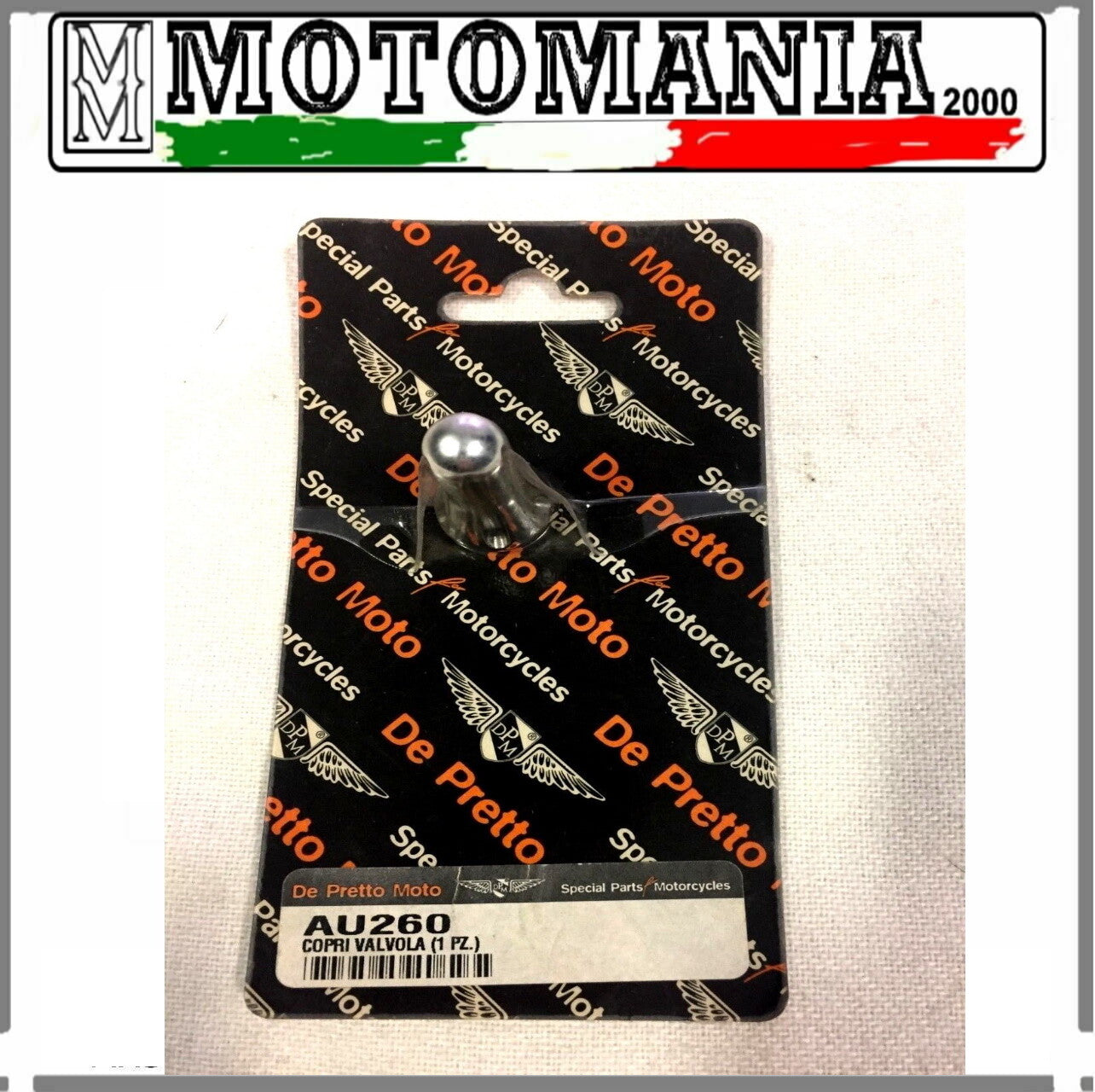 AU260 MOTORCYCLE VALVE COVER BLACK MOTO