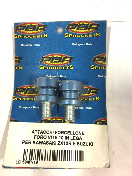 50AFV10 ATTACCHI FORCELLONE MOTO PBR IN LEGA KAWASAKI ZX12R-SUZUKI