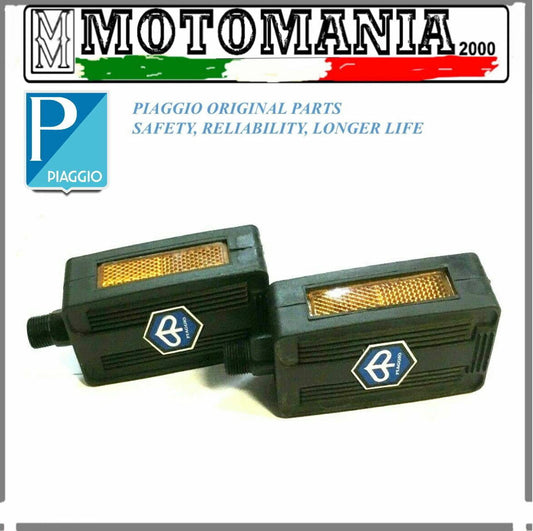 CP PEDALINI PIAGGIO CIAO -SI- BRAVO COMPLETI  DI ESAGONO