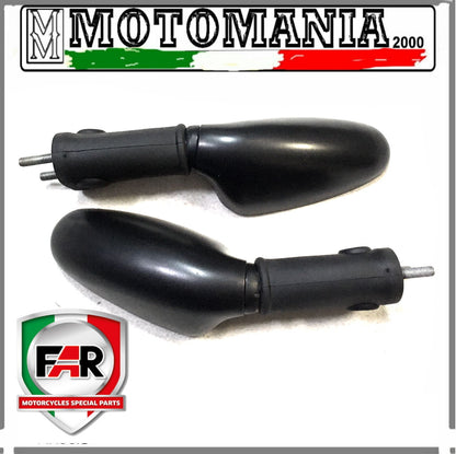 PAIR OF BLACK LEFT AND RIGHT MIRRORS FOR DUCATI SUPER SPORT 600-1000