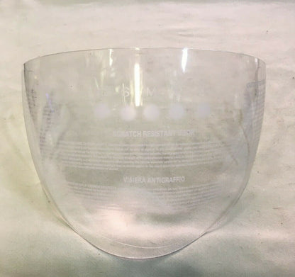 LONG TRANSPARENT VISOR FOR DF-600 HELMET *