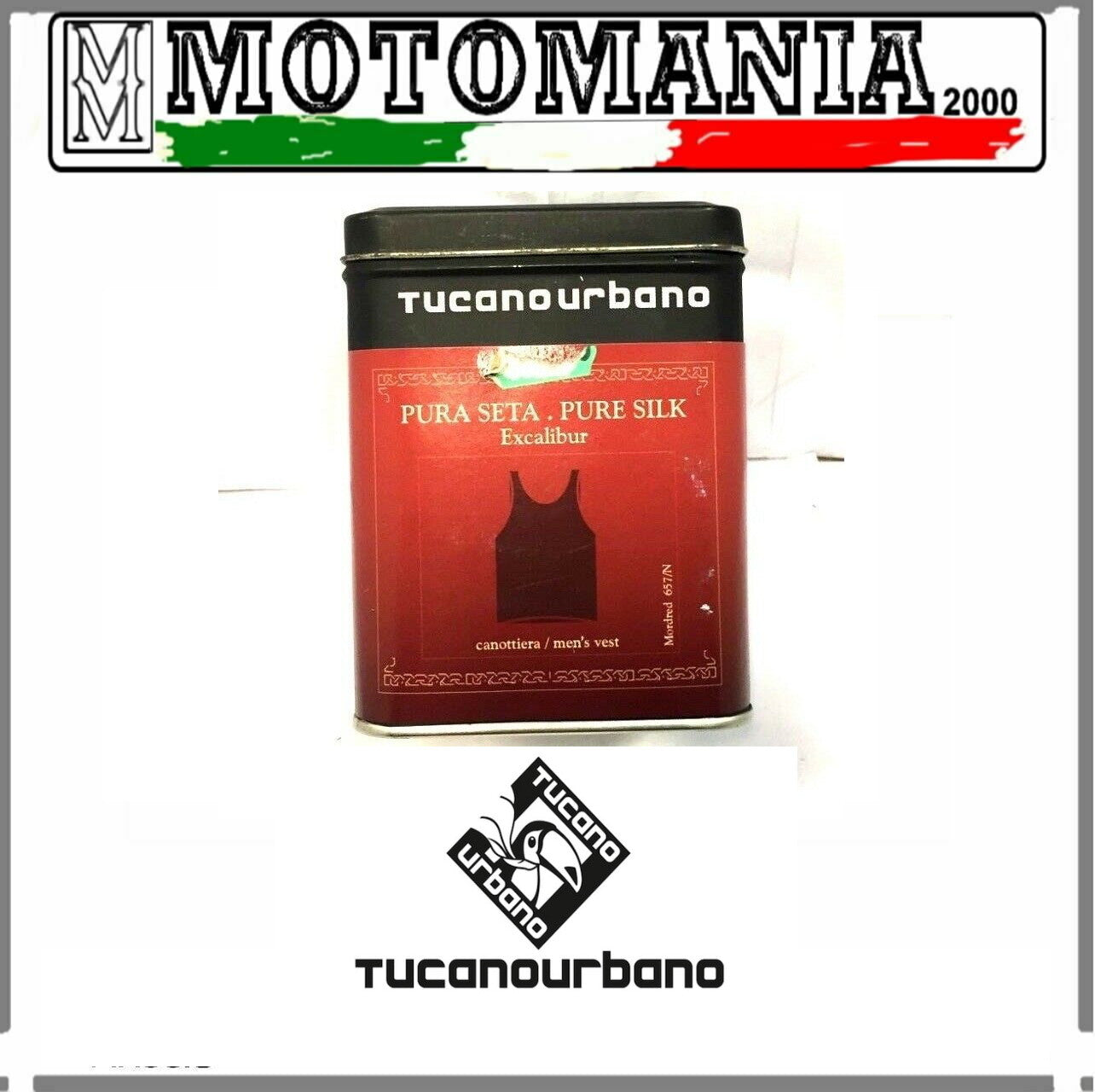 657-N5 CANOTTA   TUCANO URBANO PURA SETA TG.M-L