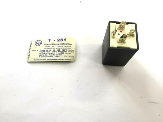 T-251 INTERM. ELECTR.12 V DC Piaggio Vespa PK 50-80-100-125