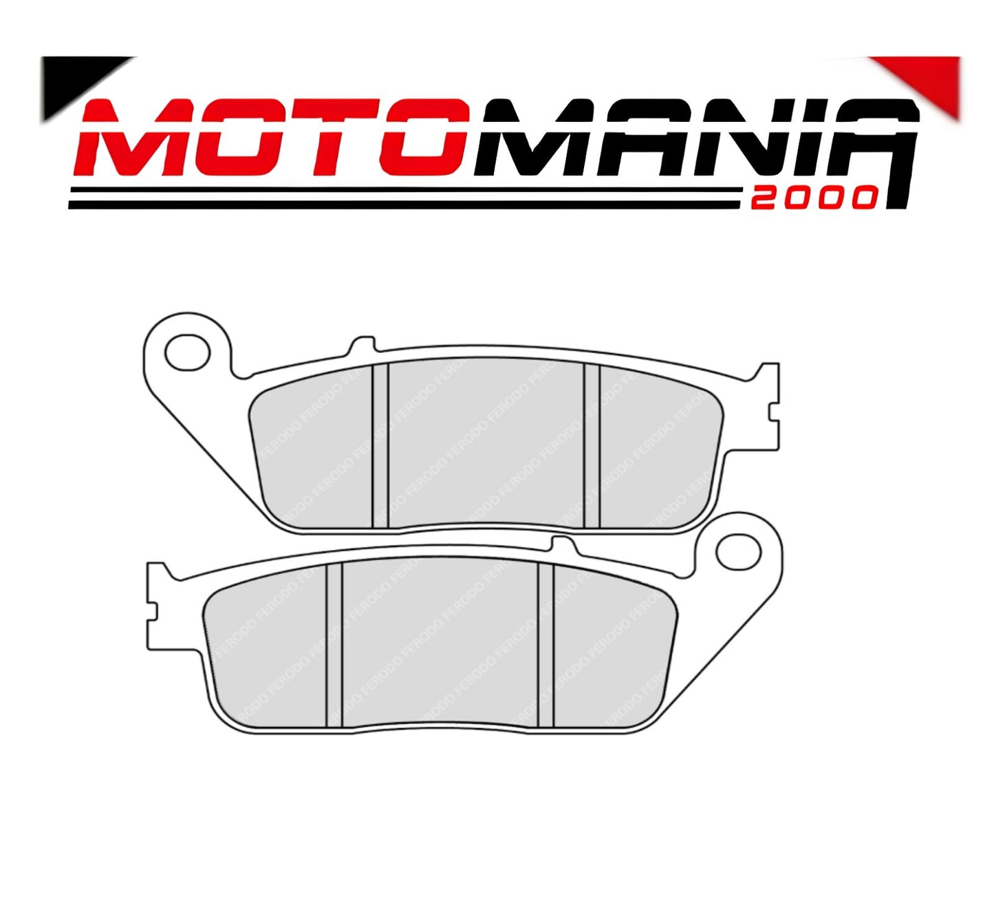 PASTIGLIE FRENO FERODO SINTER GRIP MAXI SCOOTER FDB2225SM